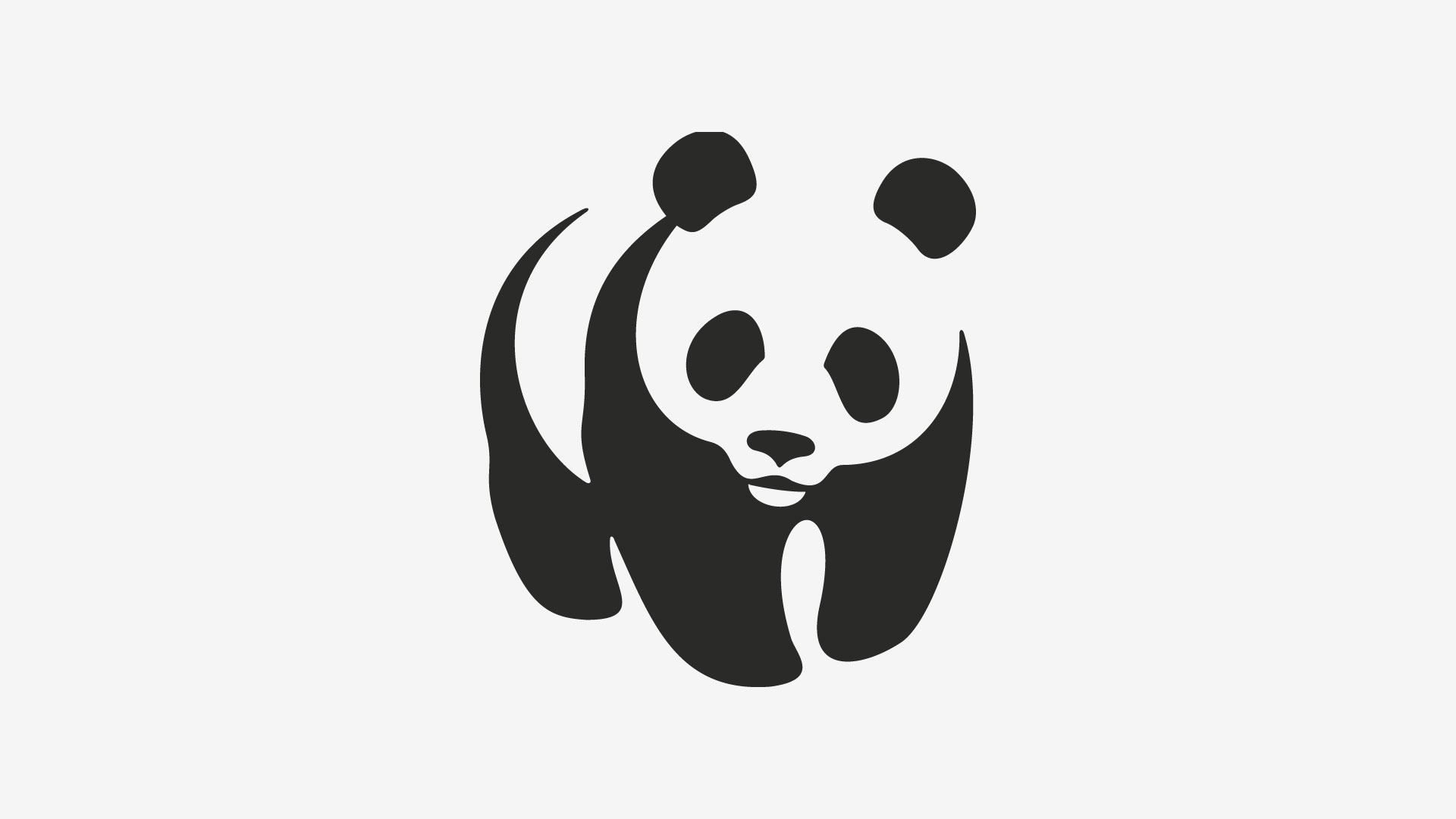 Gestalt logotipo WWF