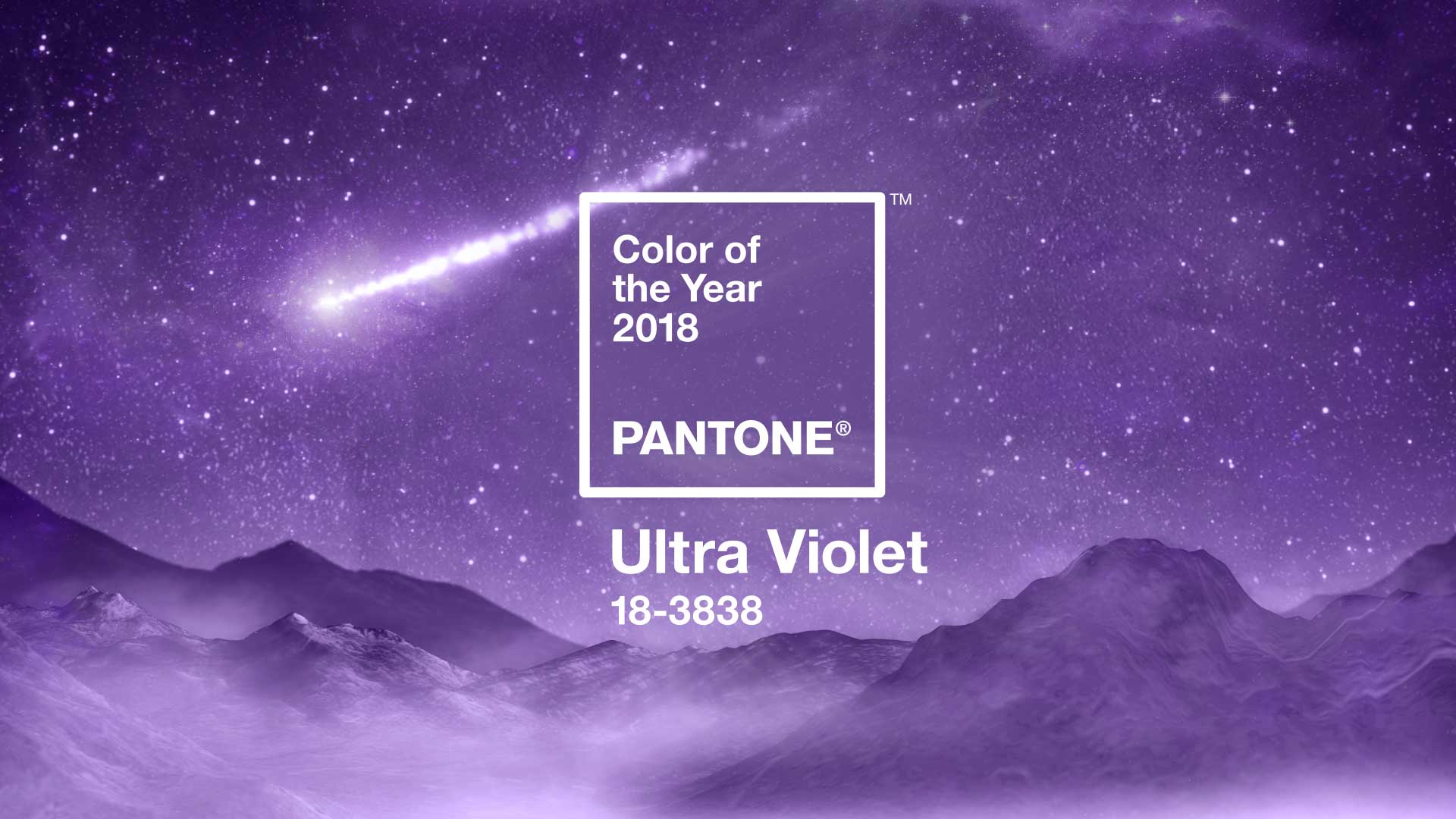 Cor do ano 2018: PANTONE Ultra Violet 18-3838